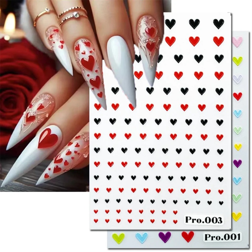 5D naklejki do zdobienia pazno – Nail Art Valentines Day recenzja i cena