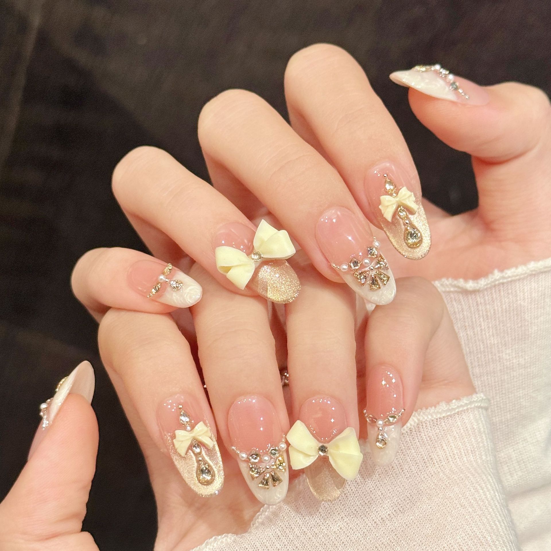 10 szt. Ręcznie Robione Paznok – Nail Art Press On recenzja i cena