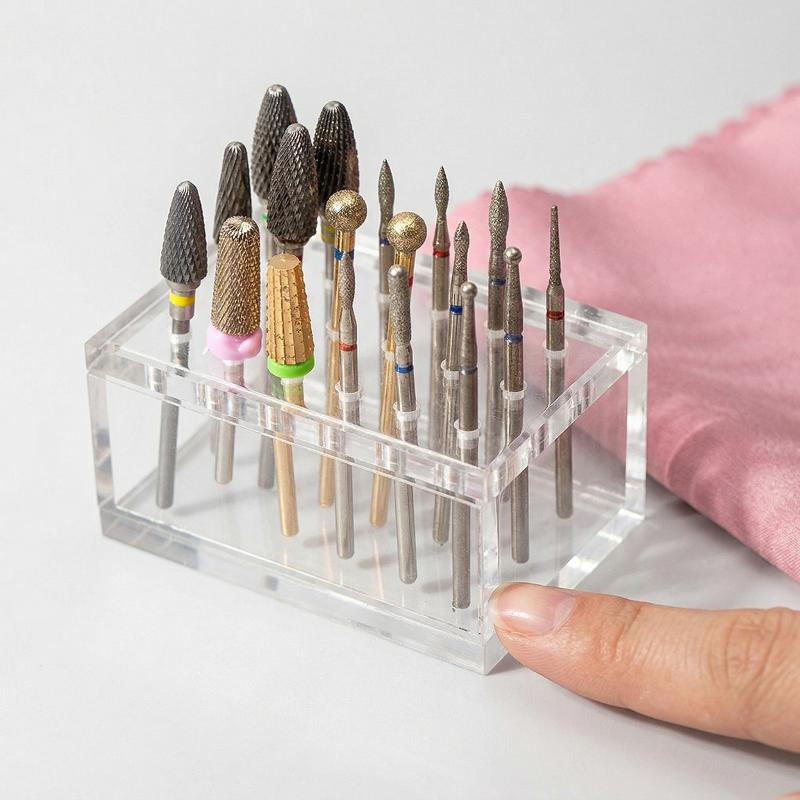 18-otworowy akrylowy drewniany – Nail Drill Machine recenzja i cena