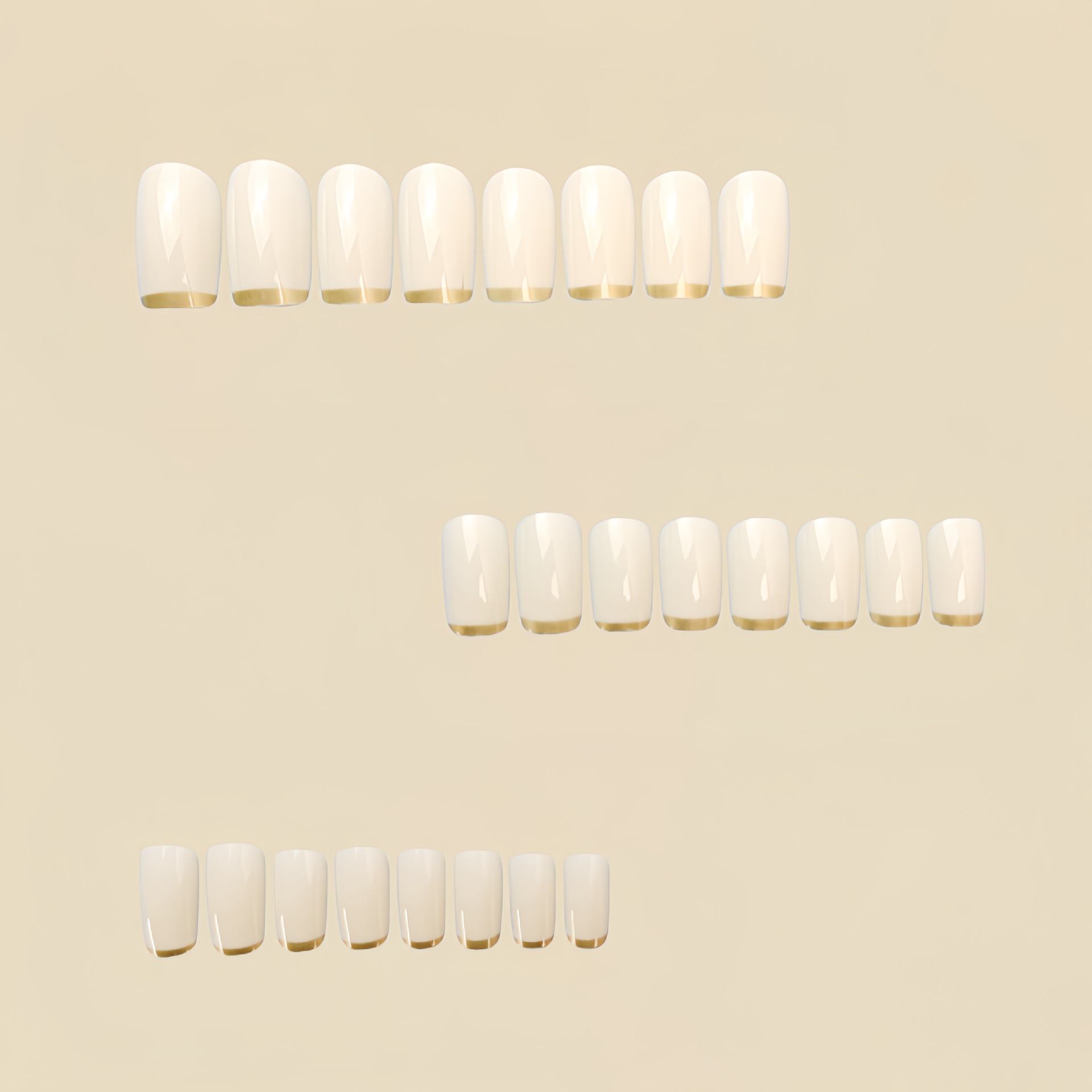 Średnie sztuczne paznokcie dla – Nail Art Press On recenzja i cena