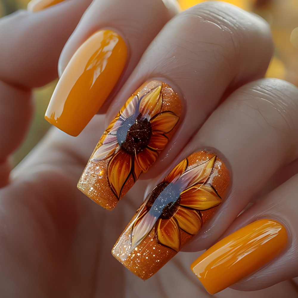 24 szt. Niebieskie Naklejane P – Nail Art Press On recenzja i cena