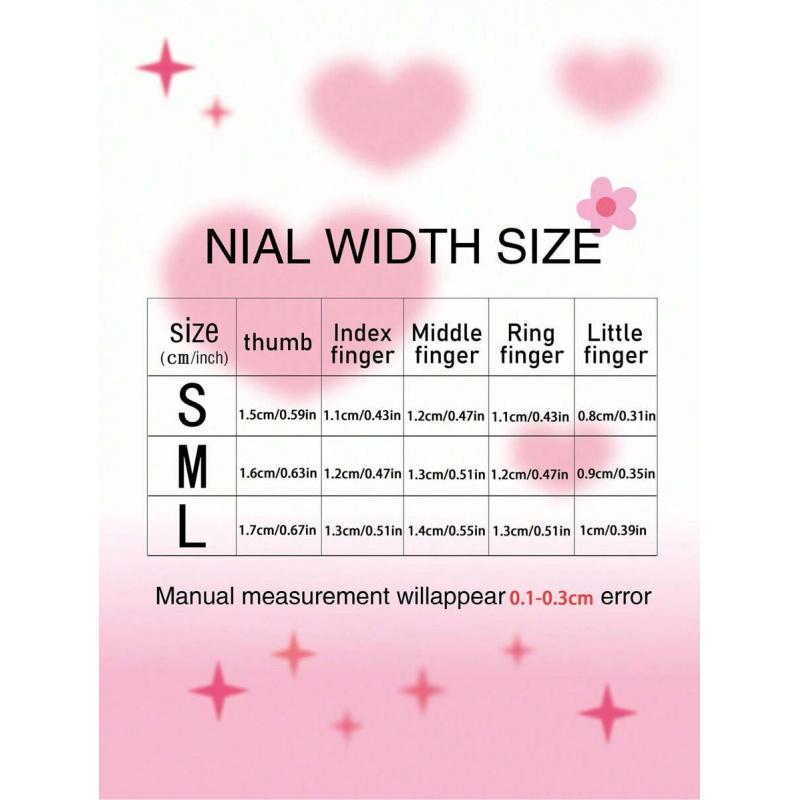 10 szt. ręcznie robionych różo – Nail Art Pink recenzja i cena