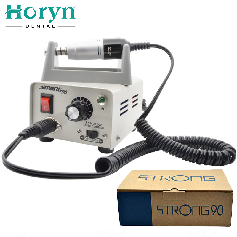 65W Strong 90 mikrosilnik 102L – Nail Drill Machine recenzja i cena