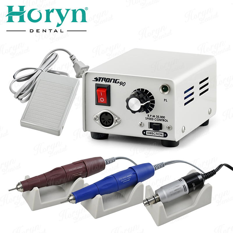 65W Strong 90 mikrosilnik 102L – Nail Drill Machine recenzja i cena